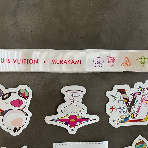 New Louis Vuitton x Takashi Murakami 20th Anniversary Sticker Set With Bonus!! - Picture 9 of 11